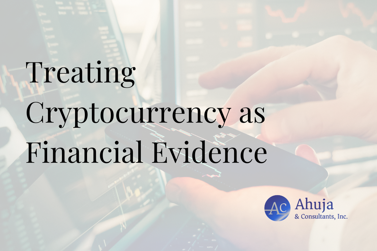 cryptocurrency as financial evidence